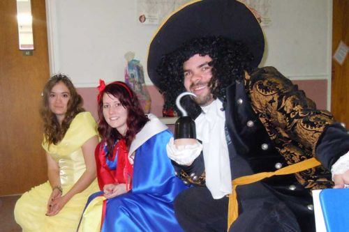 Youngsters enjoyed NFCS's Fun with Fairy Tales, a United Way Success by Six event in Harrowsmith where Belle, Snow White and Captain Hook made special appearances    